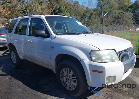 2005 Mercury Mariner z USA, uszkodzony, nr VIN 4M2YU57Z35DJ04744